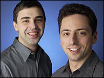 Google Founders Larry Page & Sergey Brin